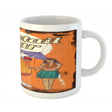 Hula Girl Cocktail Mug