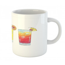 Watercolor Cocktails Mug