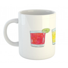 Watercolor Cocktails Mug