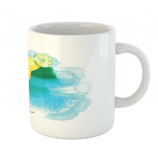 Watercolor Margarita Mug