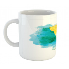 Watercolor Margarita Mug