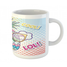 Pineapple Sunglasses Love Cool Mug