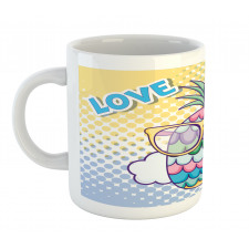 Pineapple Sunglasses Love Cool Mug