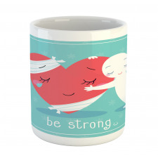 Giving Hug Cheer a Friend Mug