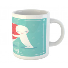 Giving Hug Cheer a Friend Mug