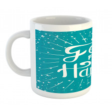 Retro Style Design Stars Mug