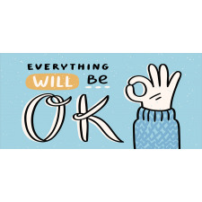 Everything Will Be Okey Hand Mug