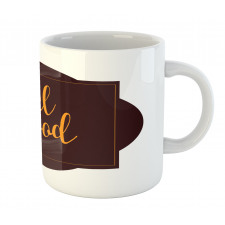 Optimist Words Geometric Mug