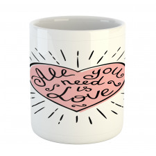 Pink Heart Mug