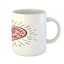 Pink Heart Mug