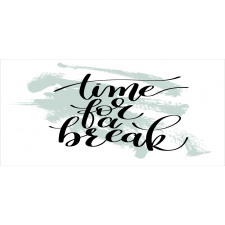 Time for a Break Brush Art Mug