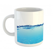 Small Fish with Shark Fin Mug