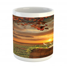 Tuscany Land Rural Field View Mug