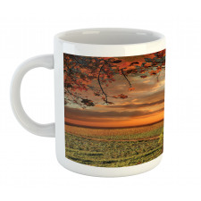 Tuscany Land Rural Field View Mug