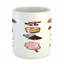 Cartoon Various Candies Mug