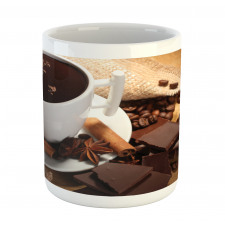 Cup of Hot Chocolate Nuts Mug