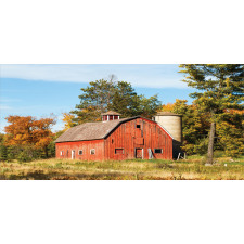 Old Barn Silo with Trees Mug