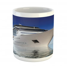 White Ship on the Water Mug