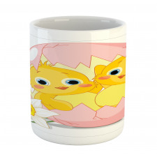 Daffodil Chicks Cracked Egg Mug