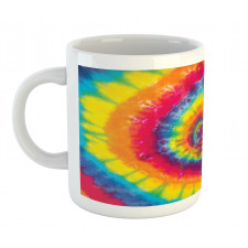 Abstract Colorful Batik Mug