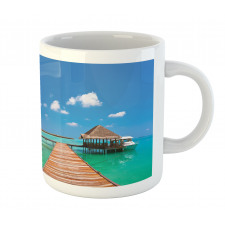 Maldives Island Jetty Mug