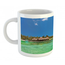 Maldives Island Jetty Mug