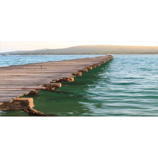 Wood Bridge Pier Sea Mug