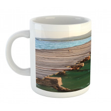 Wood Bridge Pier Sea Mug