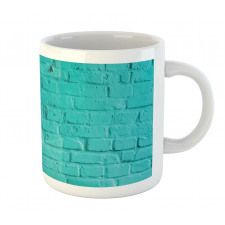 Turquoise Rough Wall Mug