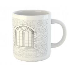 Sketch Gothic Window Mug