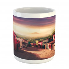 Mexican Town Sunset Mug