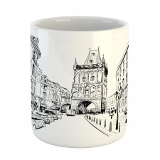 Prague City Sketch Mug