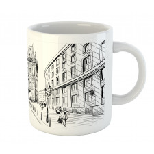 Prague City Sketch Mug