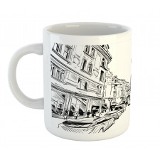 Prague City Sketch Mug