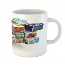 Colorful Life Style Photos Mug