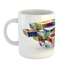 Colorful Life Style Photos Mug