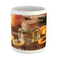 Fresh Apricots and Oil Jar Mug