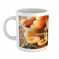 Fresh Apricots and Oil Jar Mug