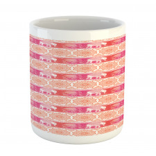 Girlish Elephant and Flower Mug