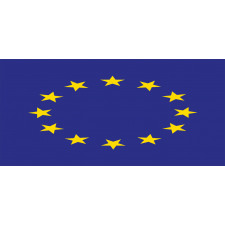 Simple European Union Flag Mug