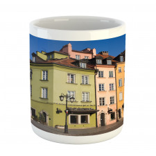 Poland Old Town Houses Scene Mug