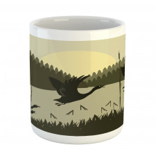 Birdies Wedge Wild Bulrushes Mug