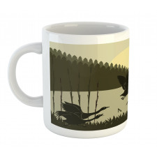 Birdies Wedge Wild Bulrushes Mug