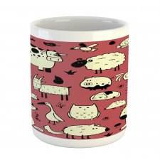 Nursery Childish Animals Mug