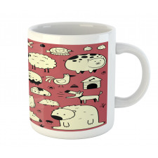 Nursery Childish Animals Mug