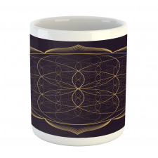 Geometry Art Flower Mug