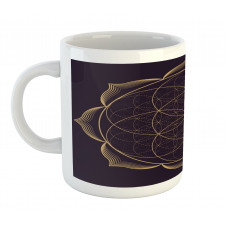 Geometry Art Flower Mug