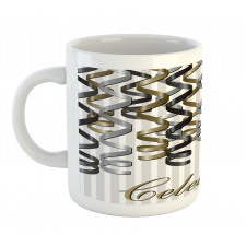 Celebrate Curling Ribbon Mug