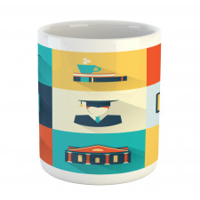 Colorful Squares Concept Mug