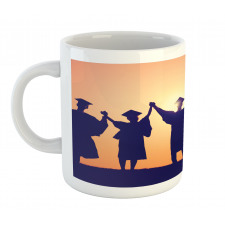 Students in Cap and Gown Mug